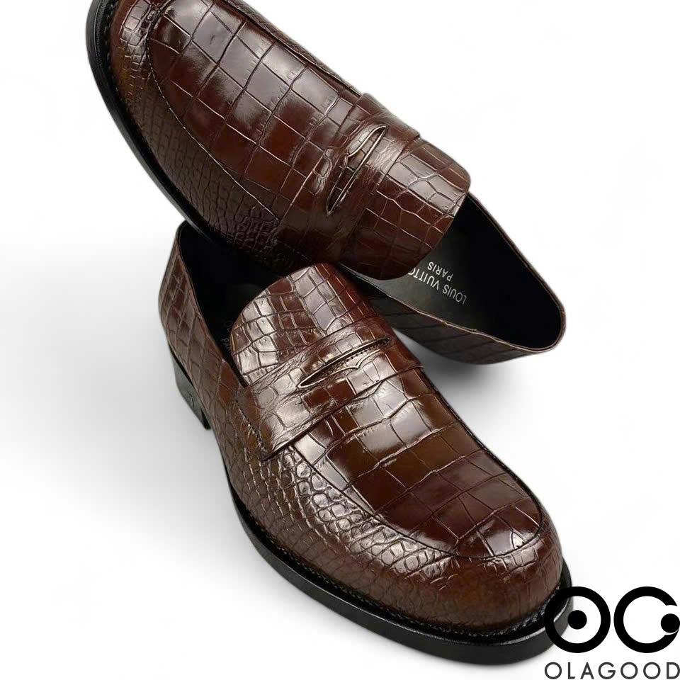Giày lười da cá sấu nam - GL0112S - Hình ảnh 23