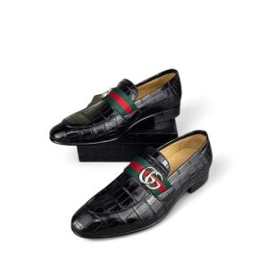 Giày nam loafer da cá sấu - GLK0110S