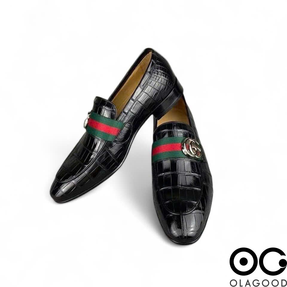 Giày nam loafer da cá sấu - GLK0110S - Hình ảnh 3
