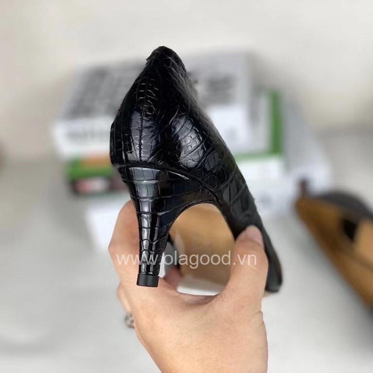 Giày nữ da cá sấu - GNU021S - Hình ảnh 7