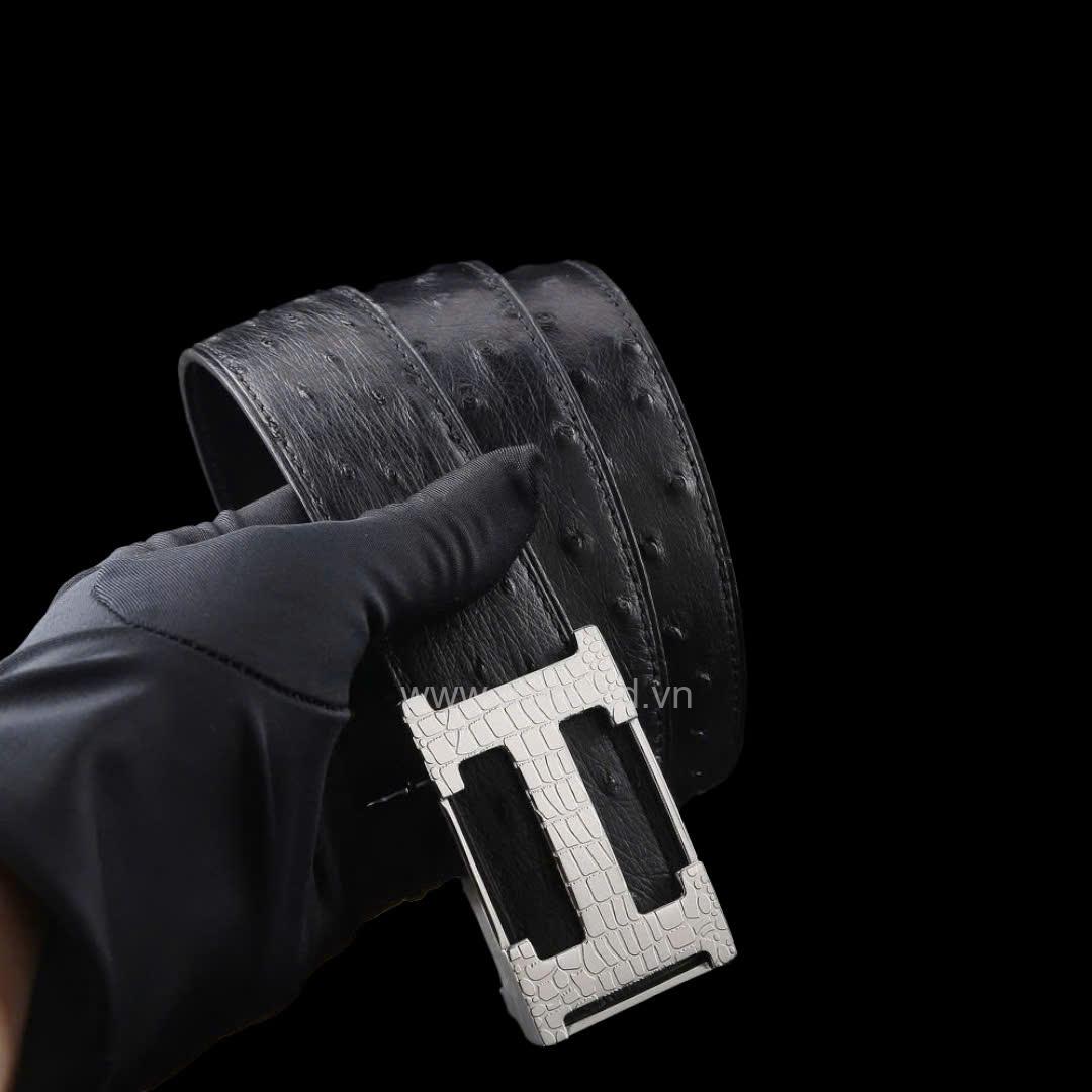 Thắt lưng nam đà điểu - TL015D - Hình ảnh 4