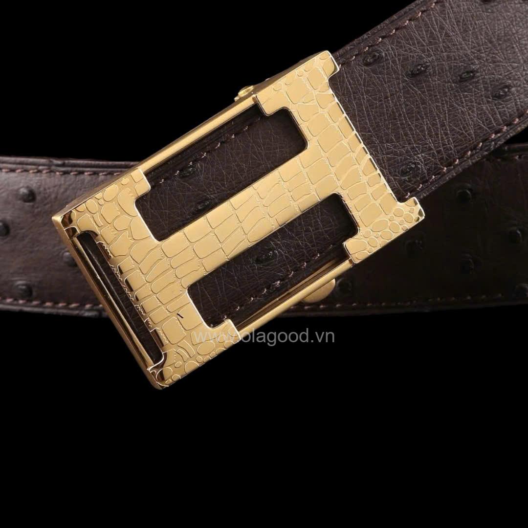 Thắt lưng nam đà điểu - TL015D - Hình ảnh 7