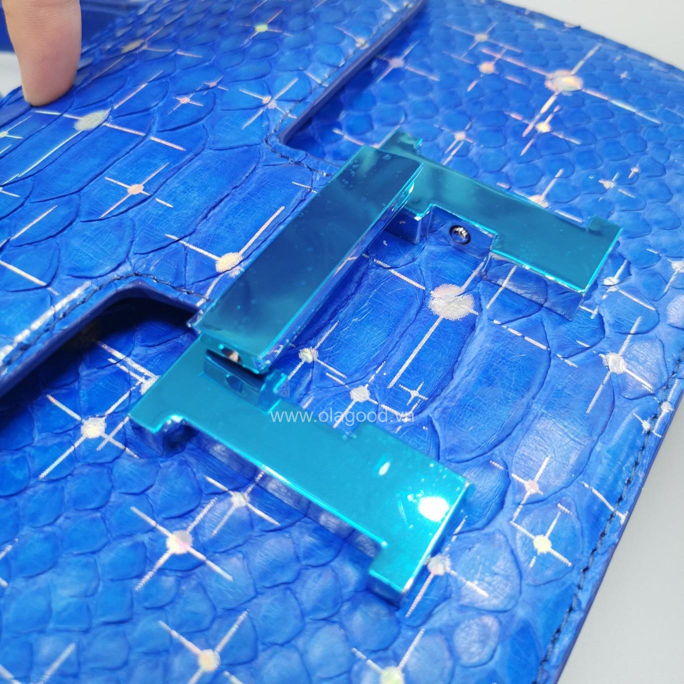 Túi da trăn nữ hàng hiệu - TXNU028T - Hình ảnh 6