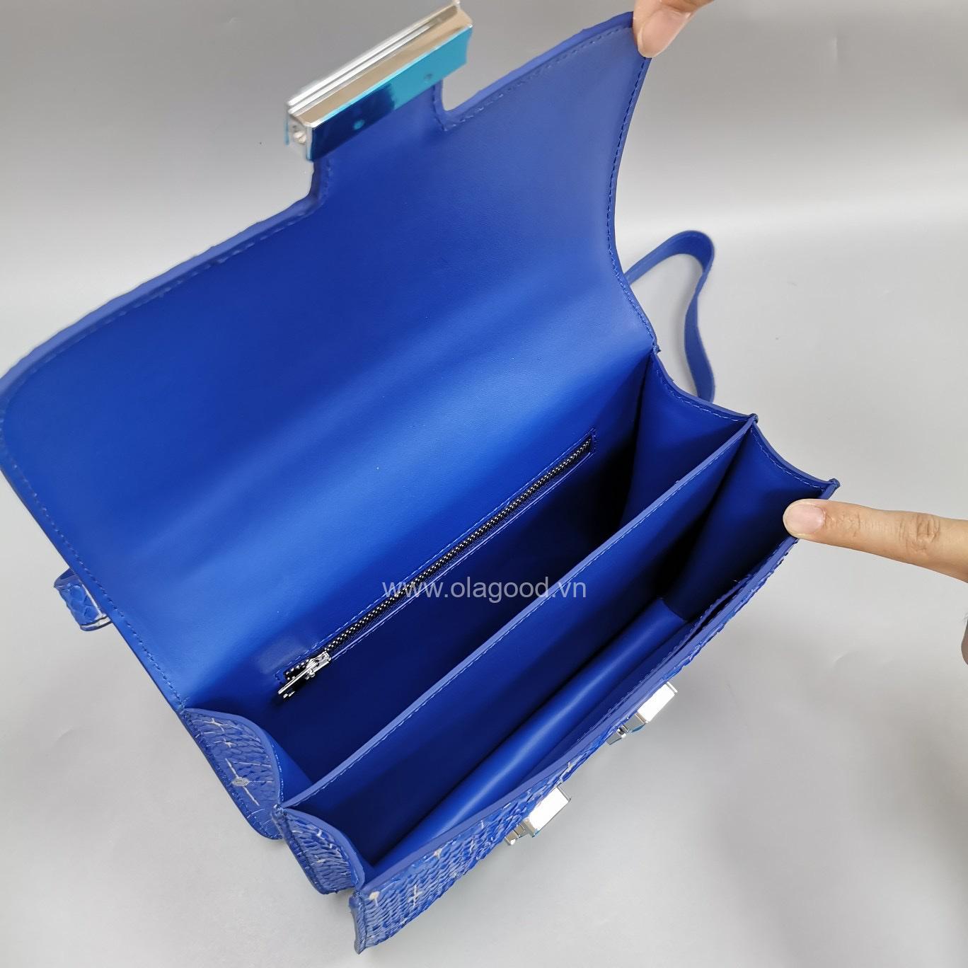 Túi da trăn nữ hàng hiệu - TXNU028T - Hình ảnh 8