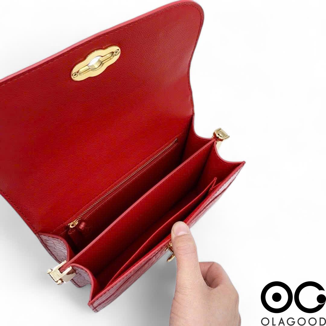 Túi nữ da cá sấu hàng hiệu - TXN0257S - Hình ảnh 14