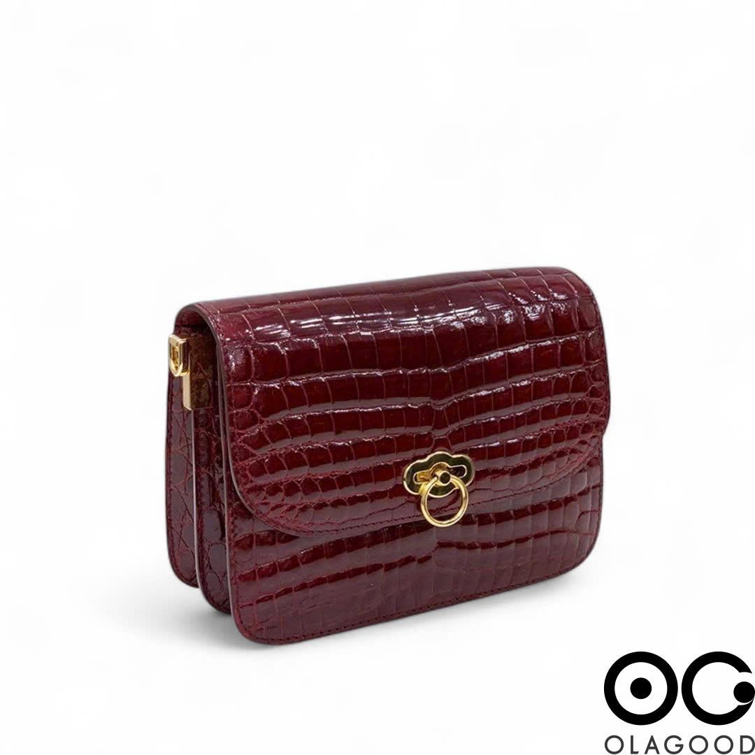 Túi nữ da cá sấu hàng hiệu - TXN0257S - Hình ảnh 16