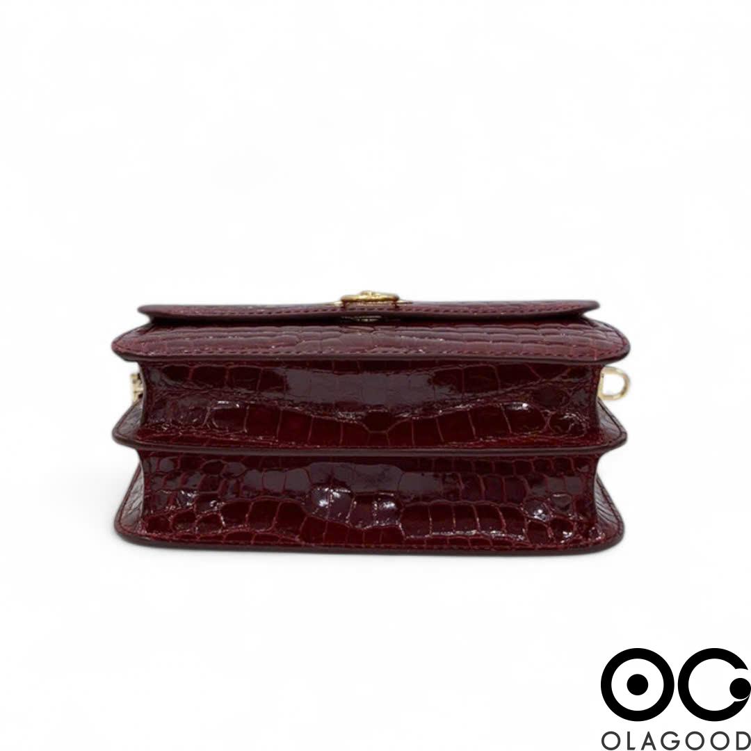 Túi nữ da cá sấu hàng hiệu - TXN0257S - Hình ảnh 18
