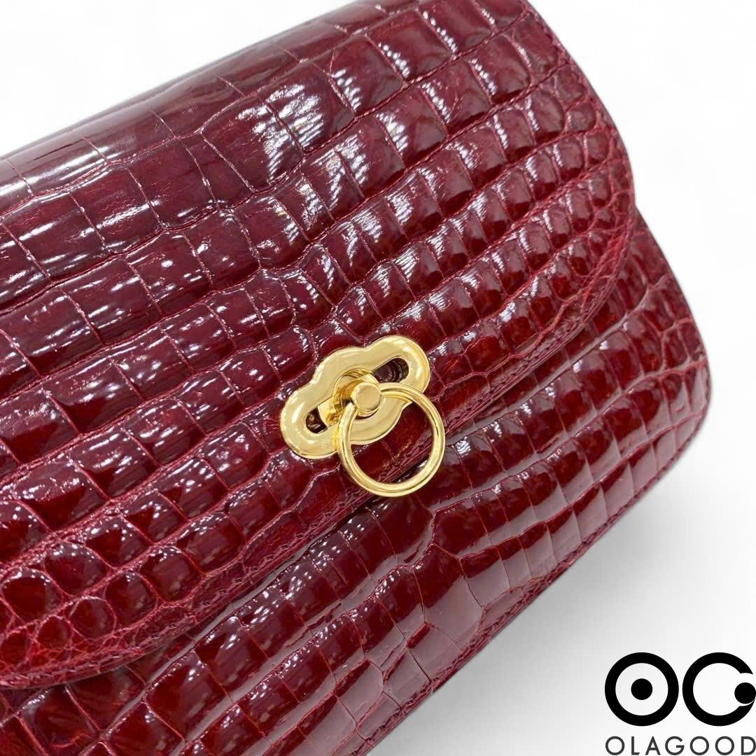Túi nữ da cá sấu hàng hiệu - TXN0257S - Hình ảnh 20