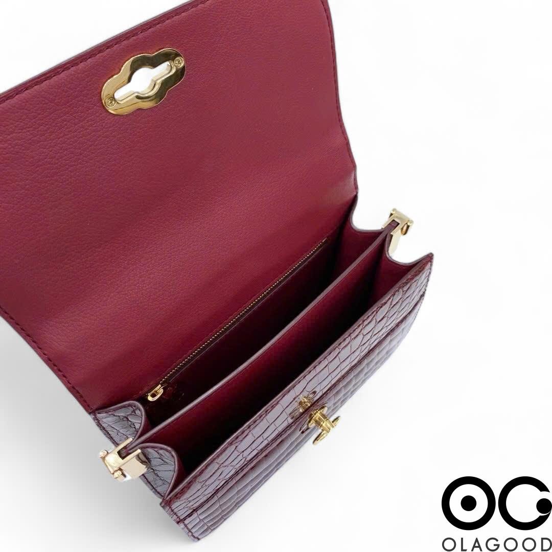 Túi nữ da cá sấu hàng hiệu - TXN0257S - Hình ảnh 22