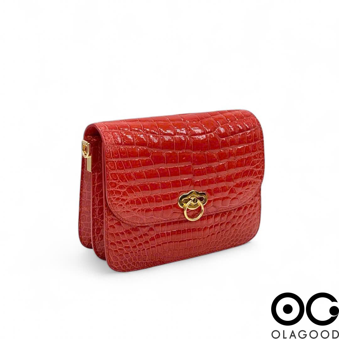 Túi nữ da cá sấu hàng hiệu - TXN0257S - Hình ảnh 8