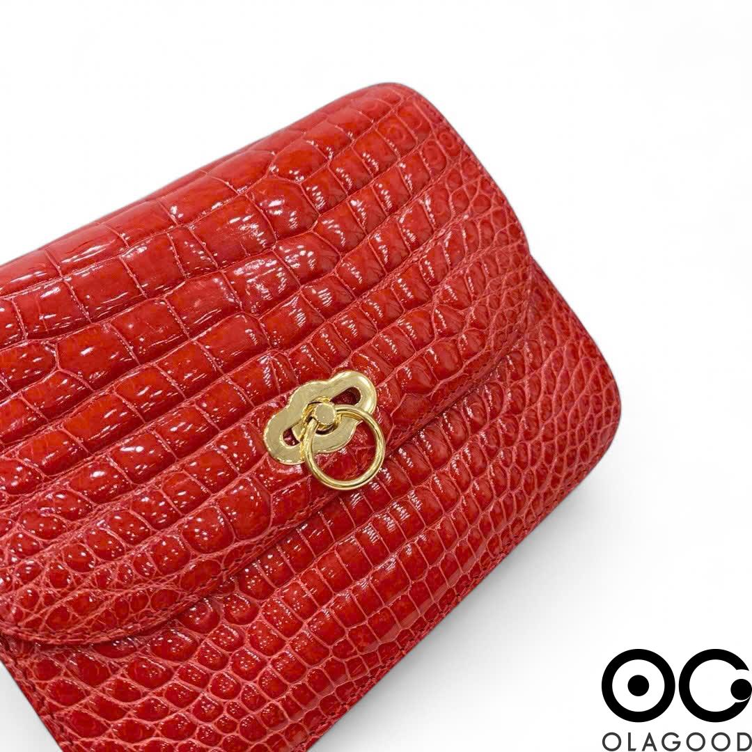 Túi nữ da cá sấu hàng hiệu - TXN0257S - Hình ảnh 11