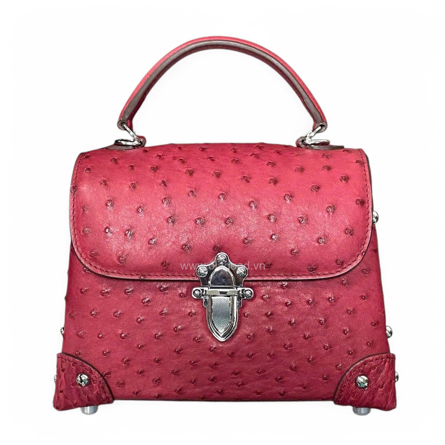 Túi nữ da đà điểu - TXNU022D - Hình ảnh 25