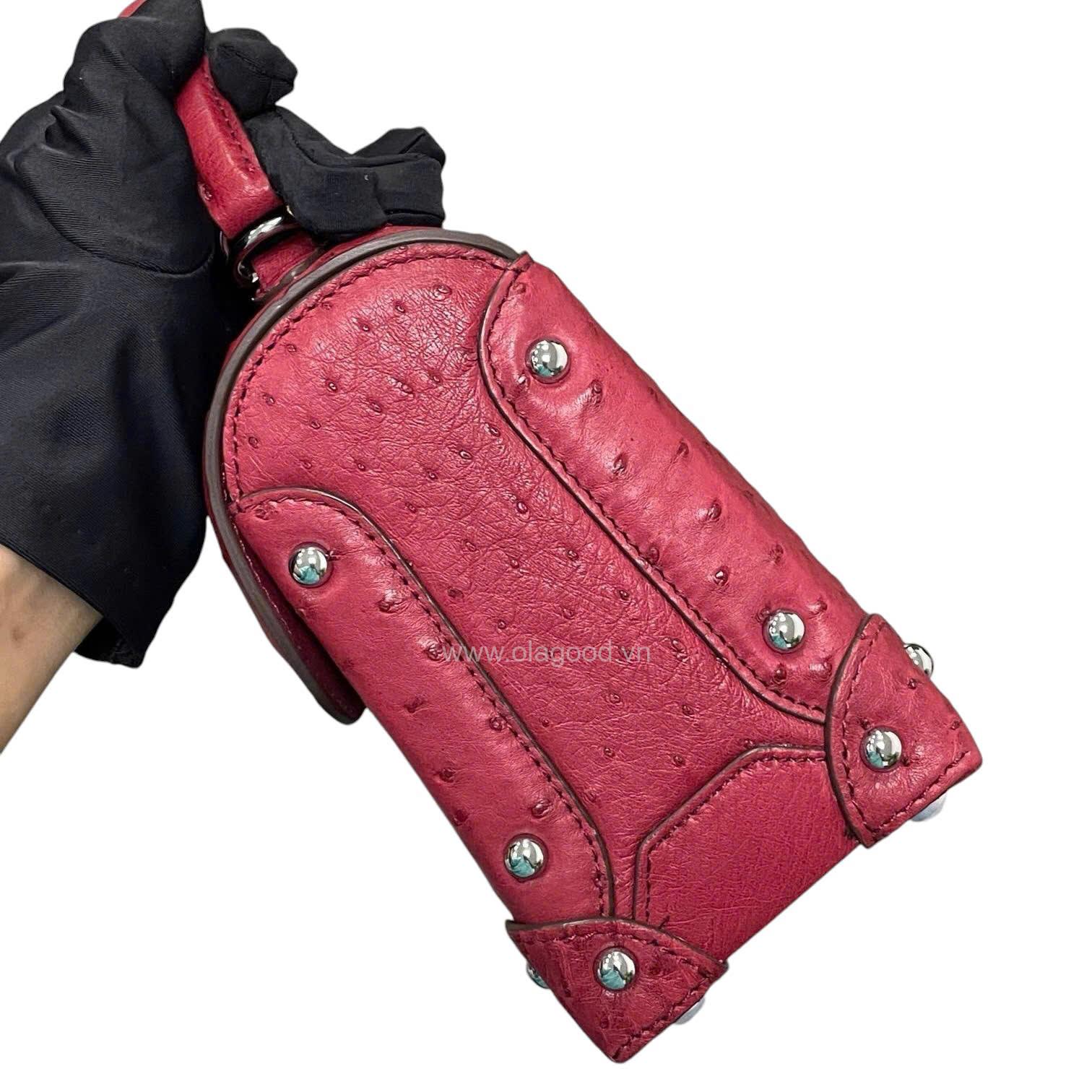 Túi nữ da đà điểu - TXNU022D - Hình ảnh 27