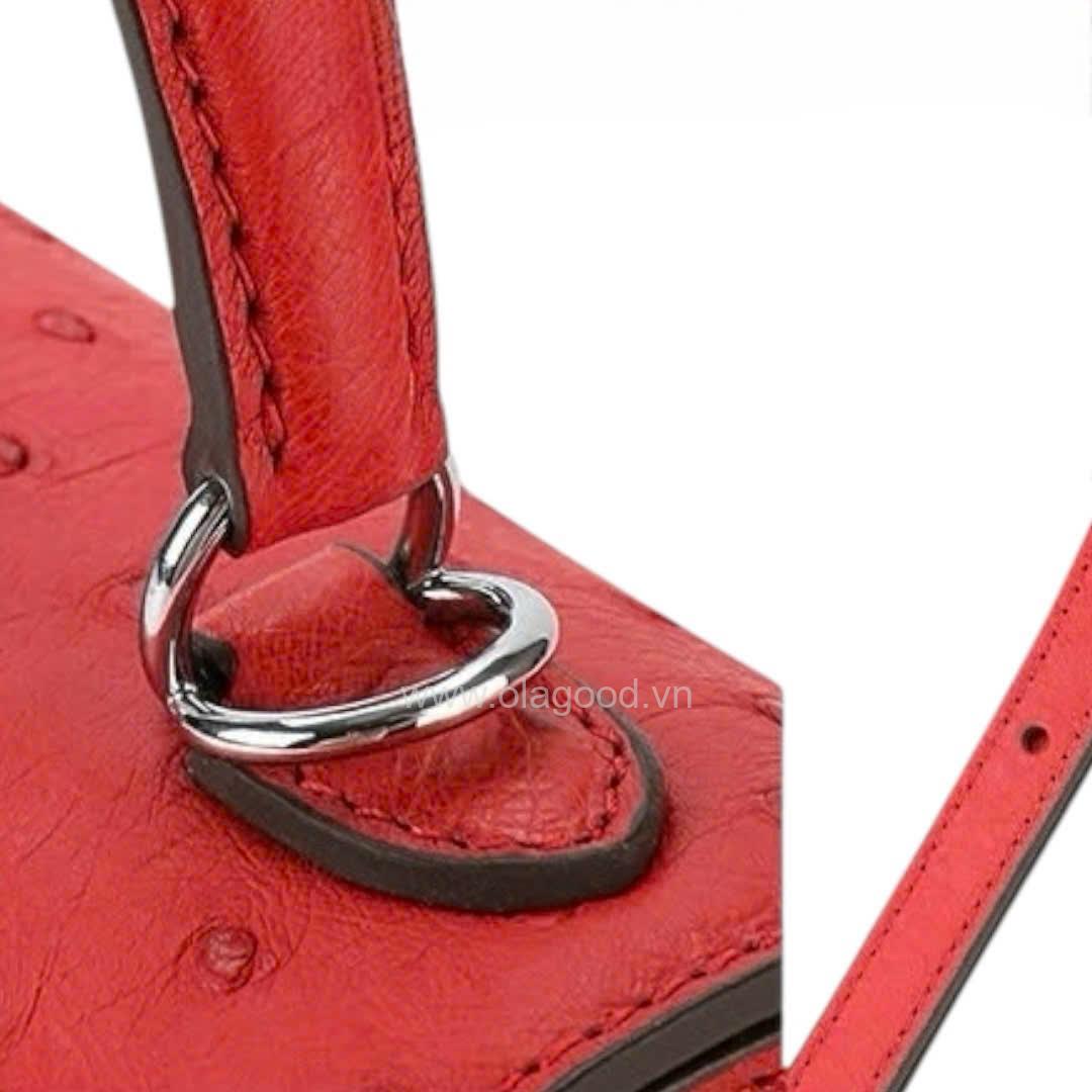 Túi nữ da đà điểu - TXNU022D - Hình ảnh 21