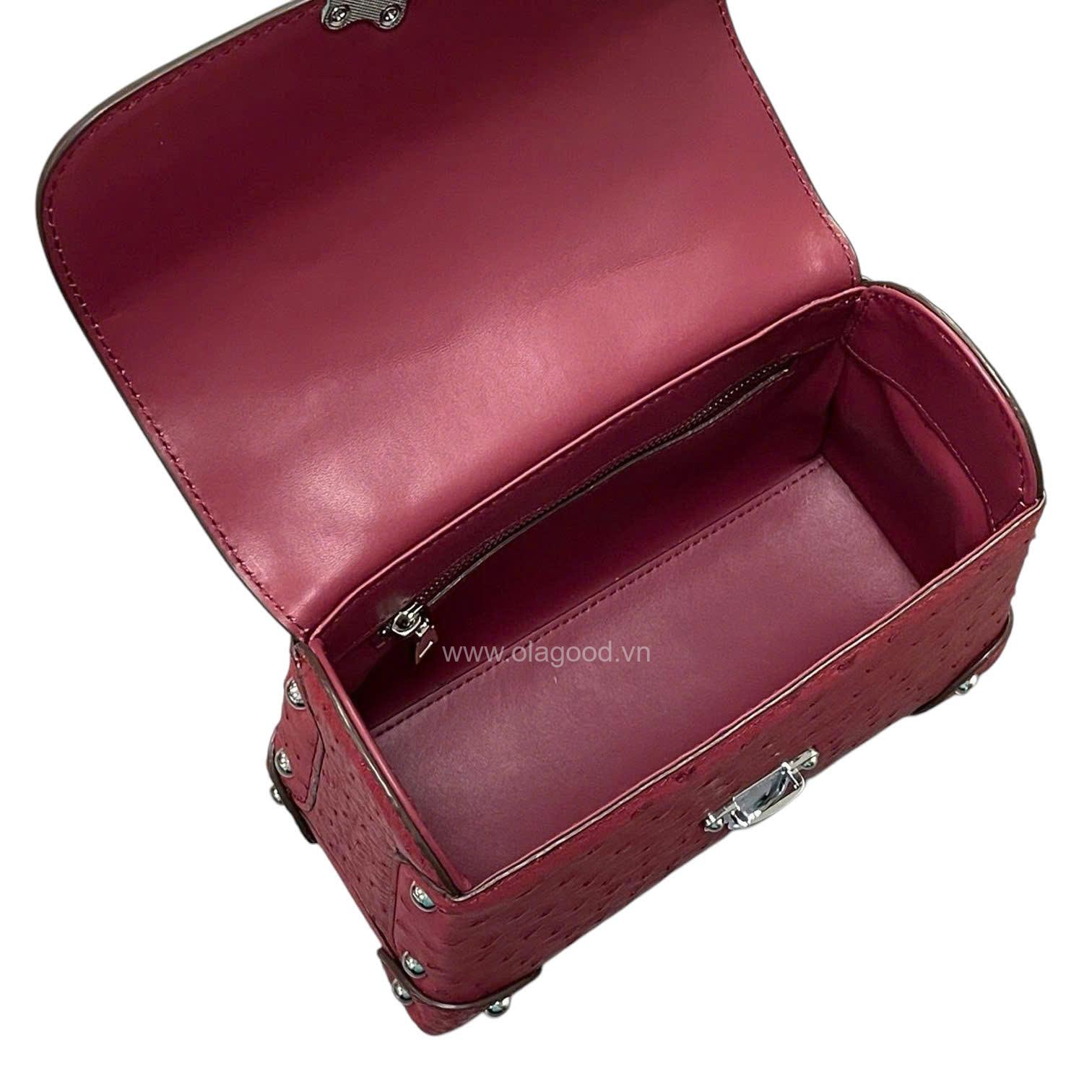 Túi nữ da đà điểu - TXNU022D - Hình ảnh 28