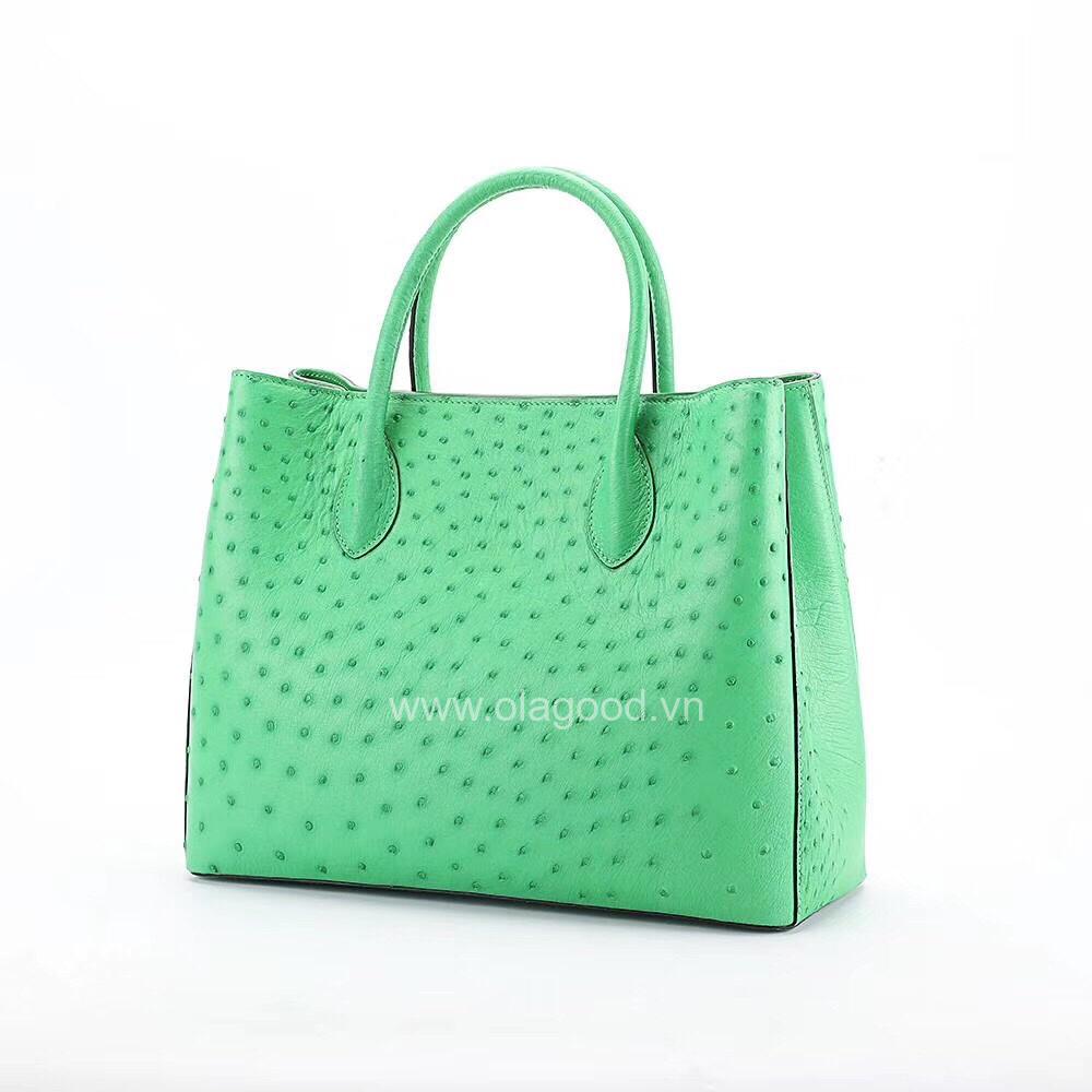 Túi nữ da đà điểu cao cấp - TXNU025D - Hình ảnh 12