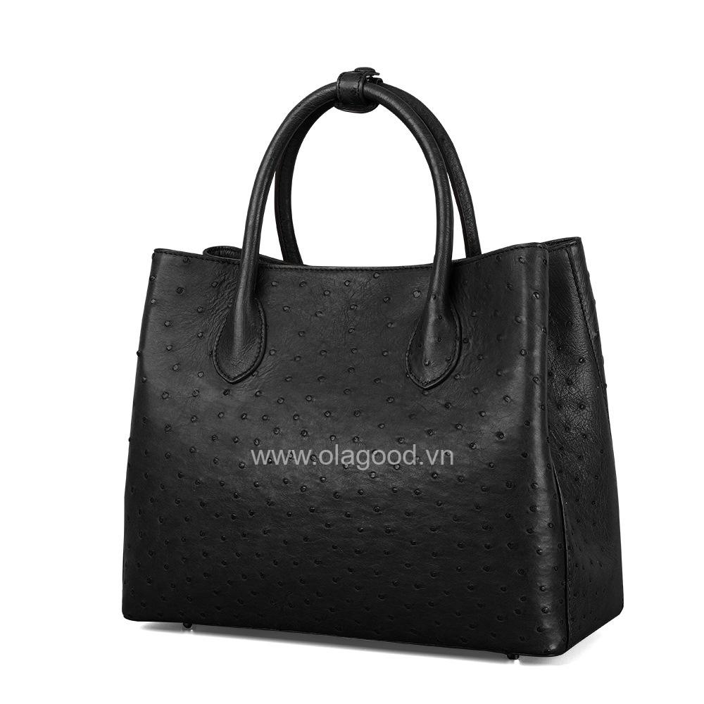Túi nữ da đà điểu cao cấp - TXNU025D - Hình ảnh 6