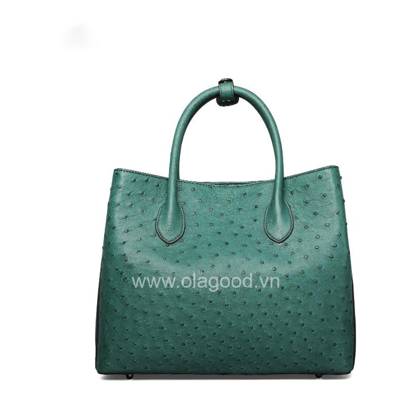 Túi nữ da đà điểu cao cấp - TXNU025D - Hình ảnh 5