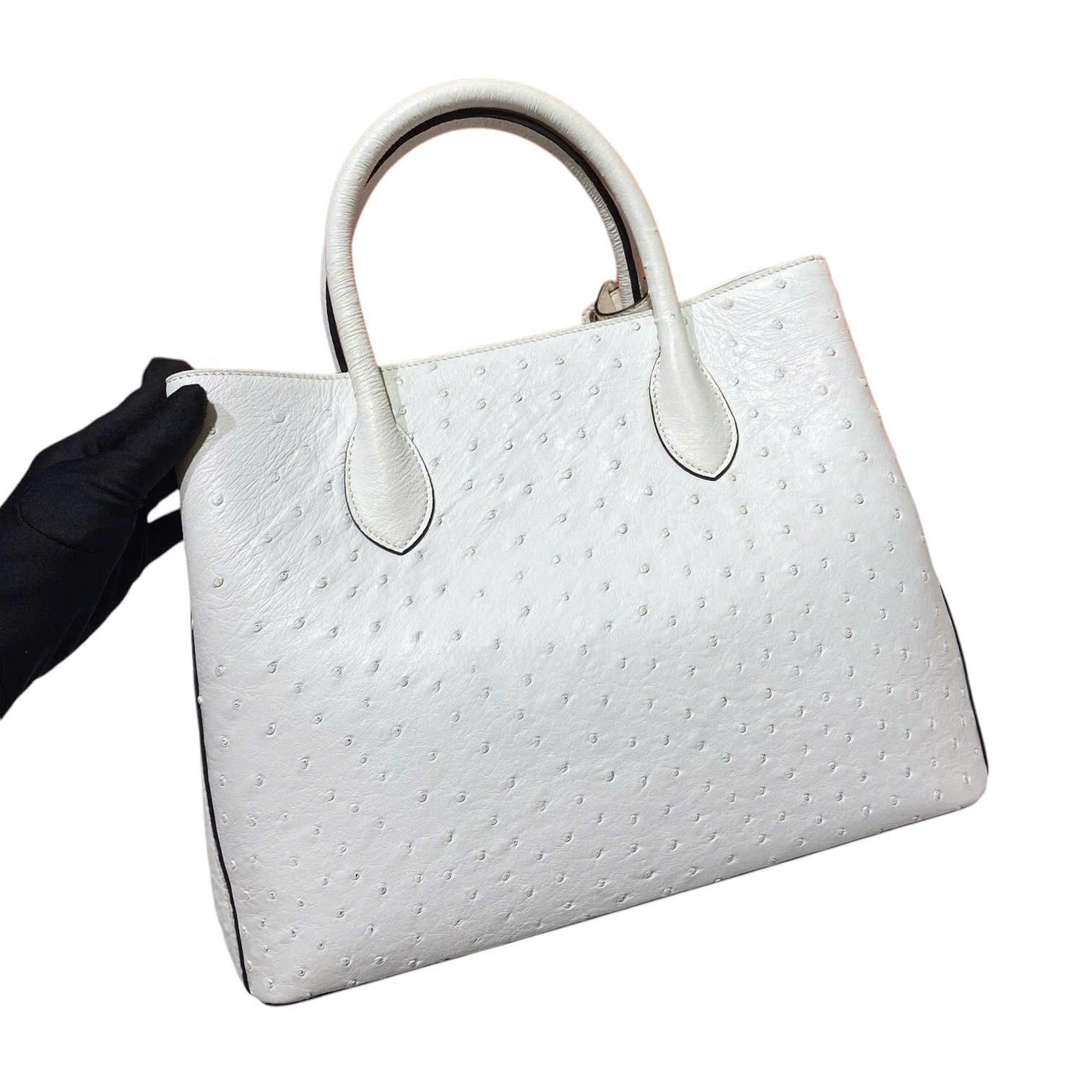 Túi nữ da đà điểu cao cấp - TXNU025D - Hình ảnh 9