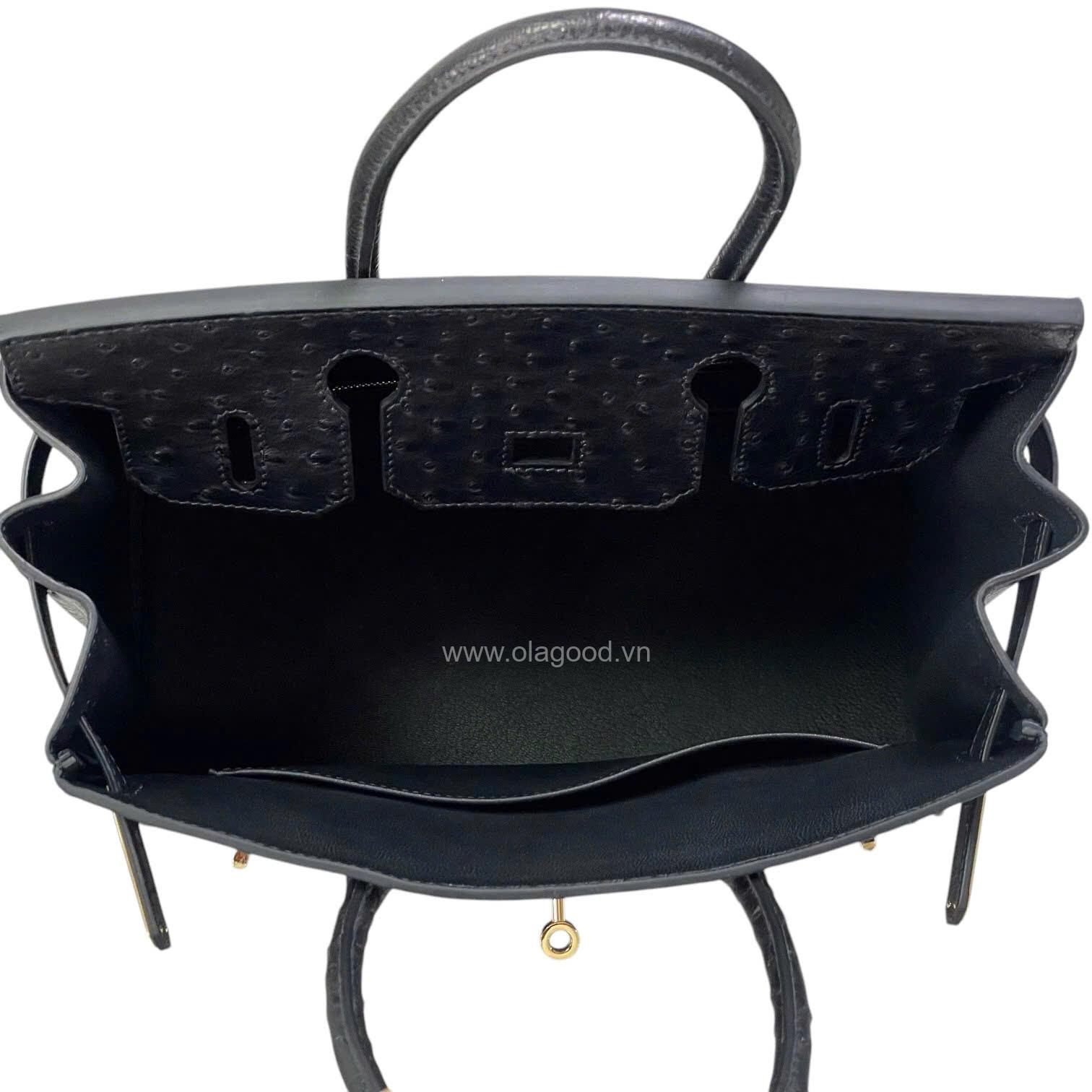 Túi xách da đà điểu nữ - TXNU023D - Hình ảnh 11