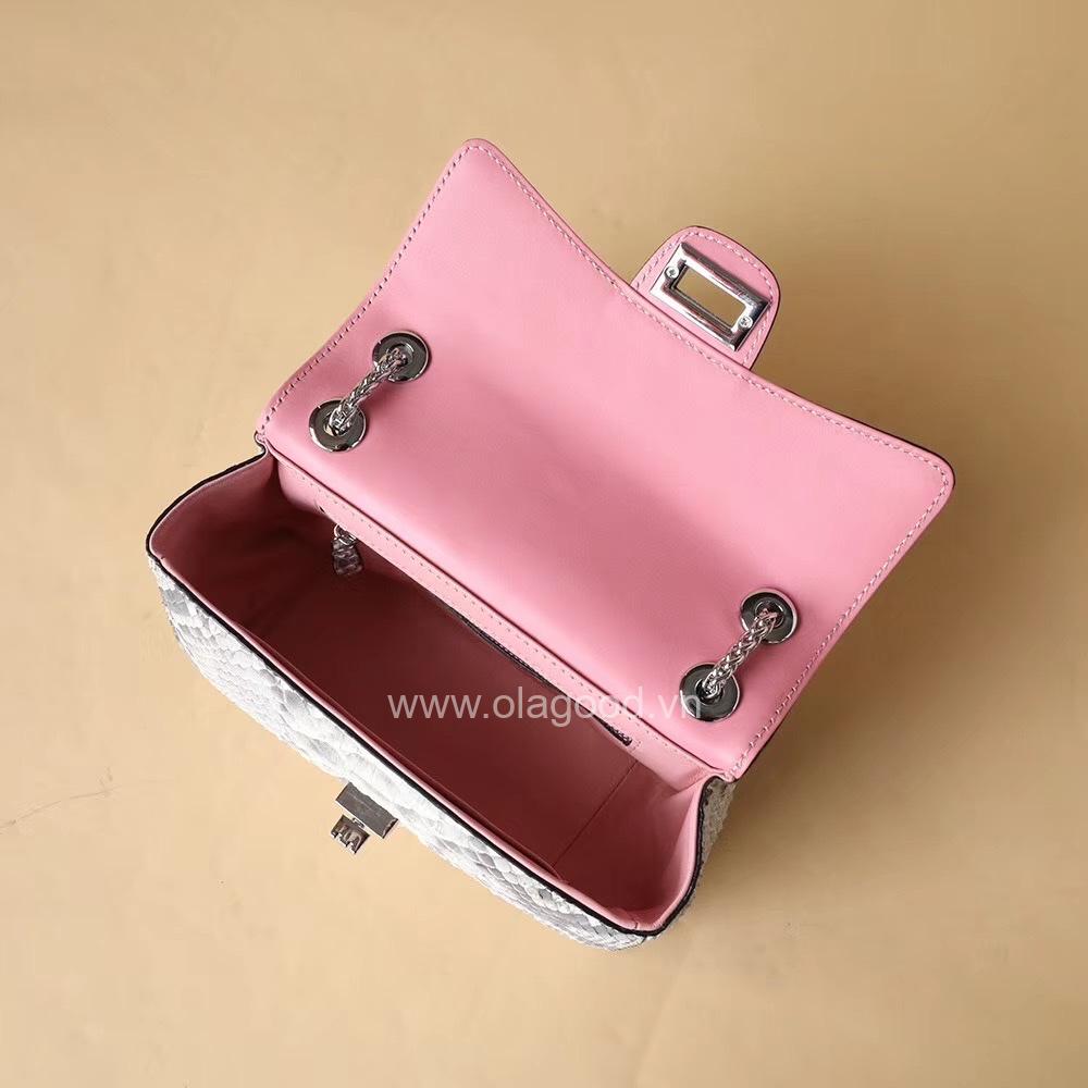 Túi xách da trăn nữ - TXNU023T - Hình ảnh 5