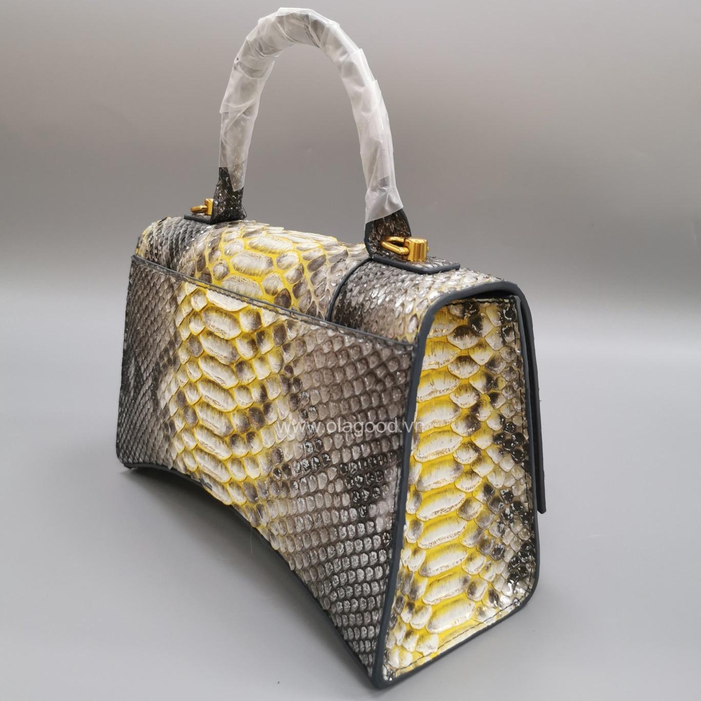 Túi xách da trăn nữ chính hãng - TXNU026T - Hình ảnh 6