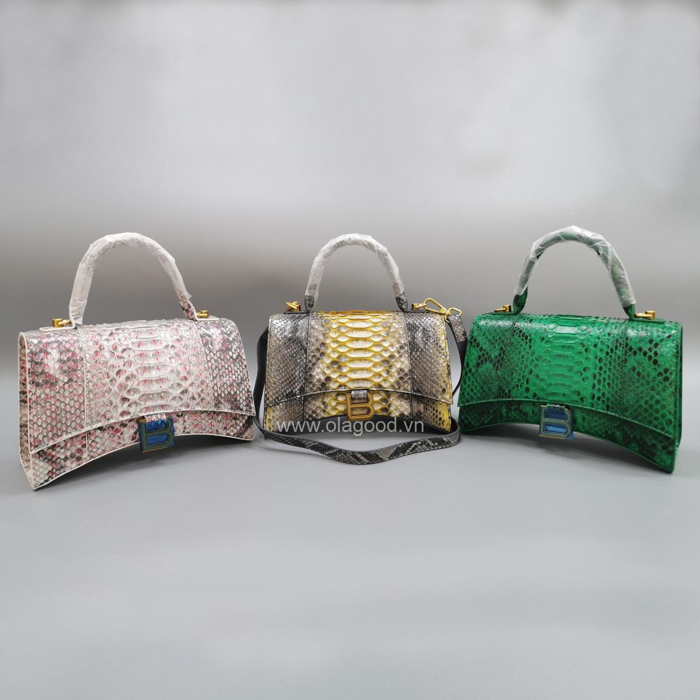 Túi xách da trăn nữ chính hãng - TXNU026T - Hình ảnh 9