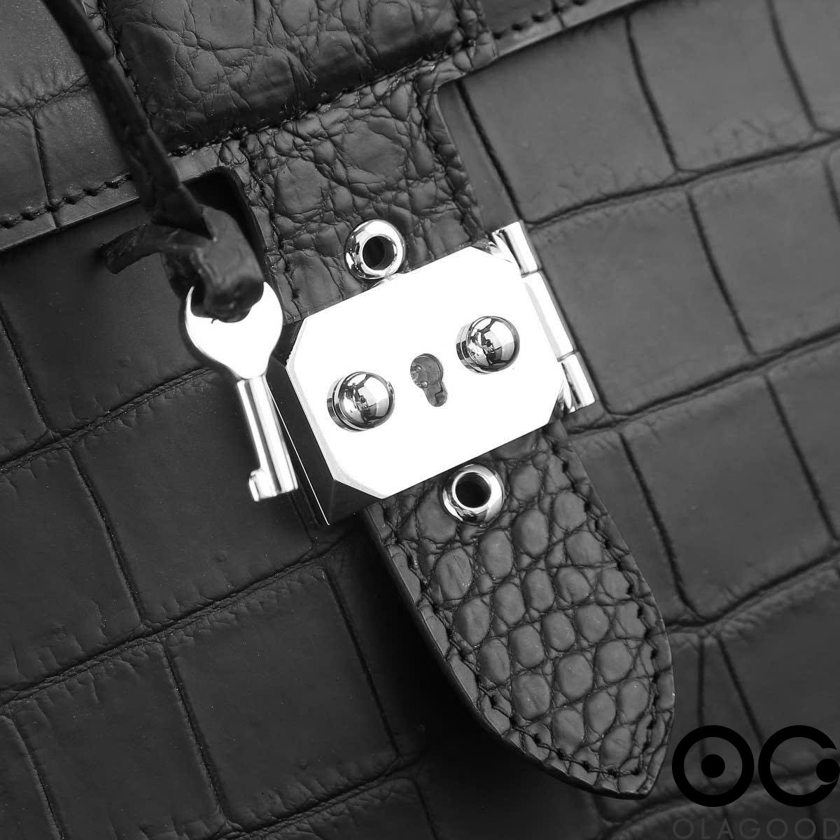 Túi xách laptop da cá sấu Nile - CLT019S - Hình ảnh 14