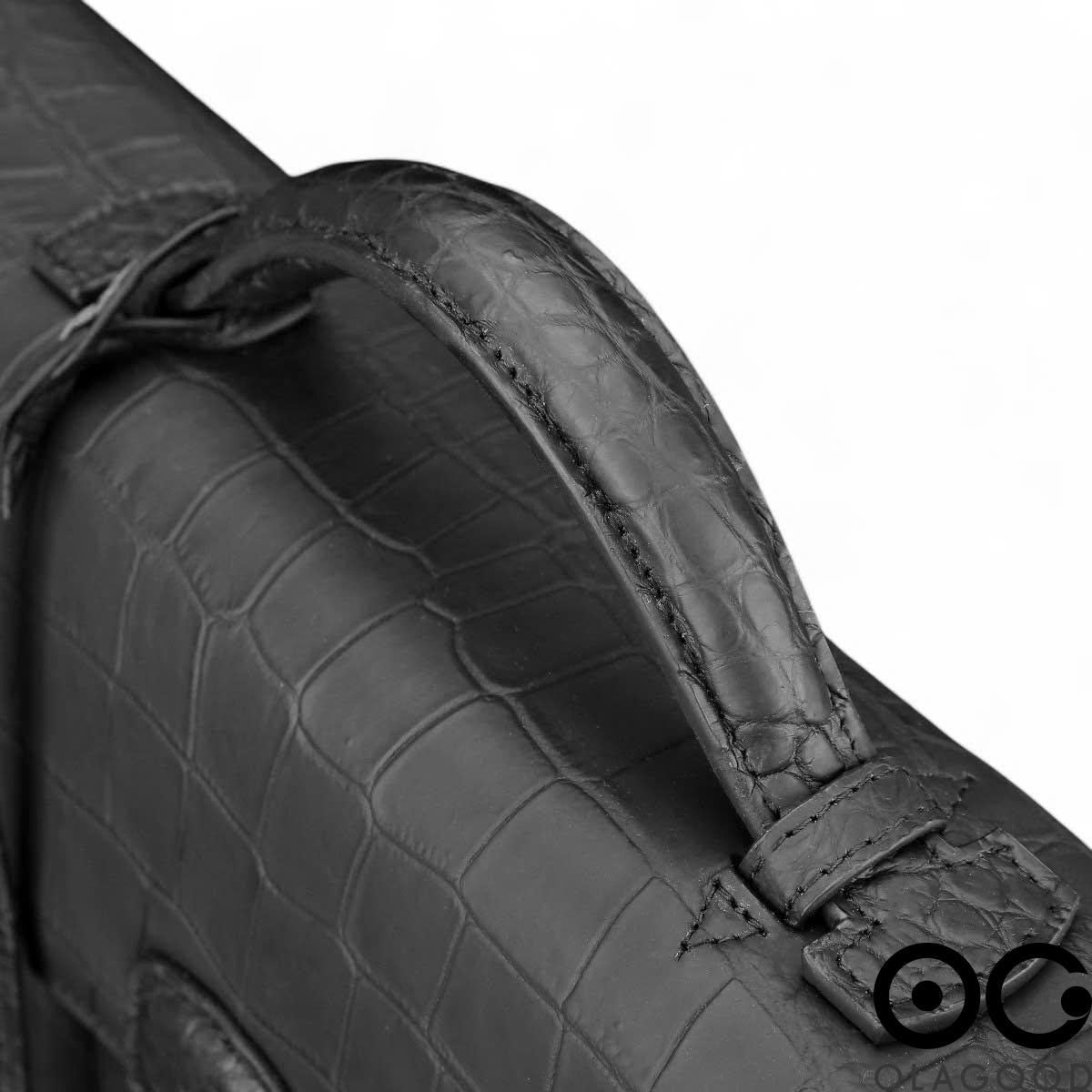 Túi xách laptop da cá sấu Nile - CLT019S - Hình ảnh 15