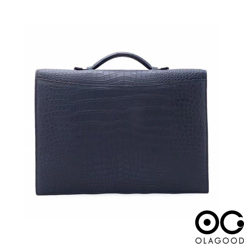 Túi xách laptop da cá sấu Nile - CLT019S - Hình ảnh 3