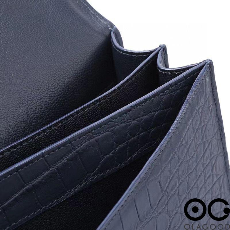 Túi xách laptop da cá sấu Nile - CLT019S - Hình ảnh 9