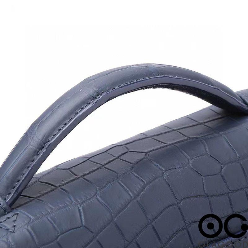 Túi xách laptop da cá sấu Nile - CLT019S - Hình ảnh 10