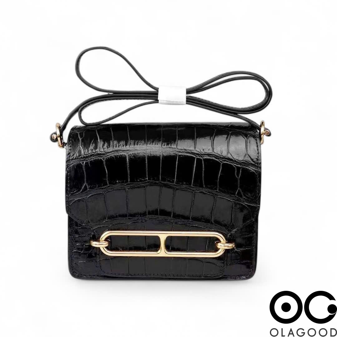 Túi xách nữ da cá sấu hàng hiệu - TXN0255S - Hình ảnh 4