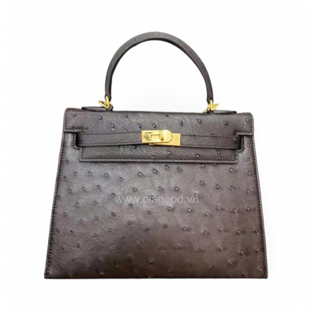 Túi xách nữ da đà điểu - TXNU021D - Hình ảnh 13