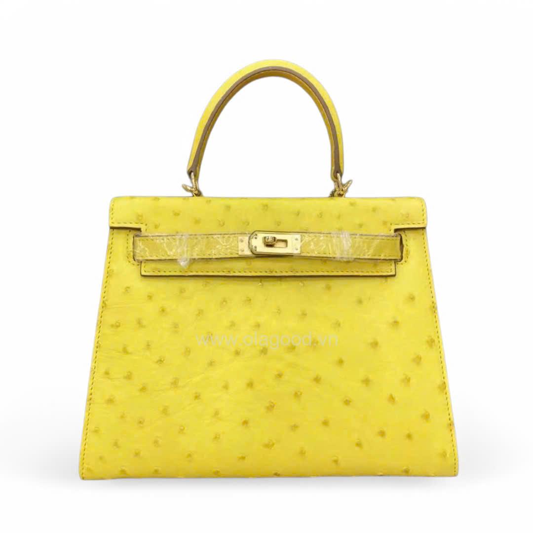 Túi xách nữ da đà điểu - TXNU021D - Hình ảnh 10