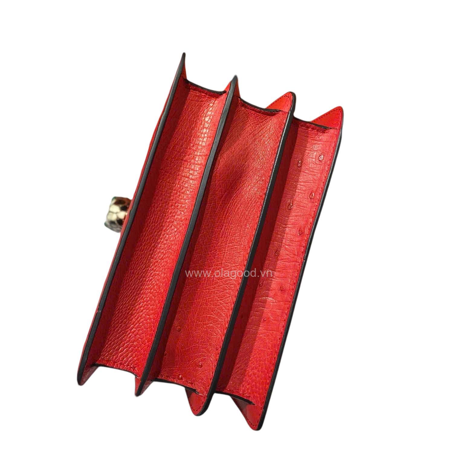 Túi xách nữ đà điểu - TXNU024D - Hình ảnh 13