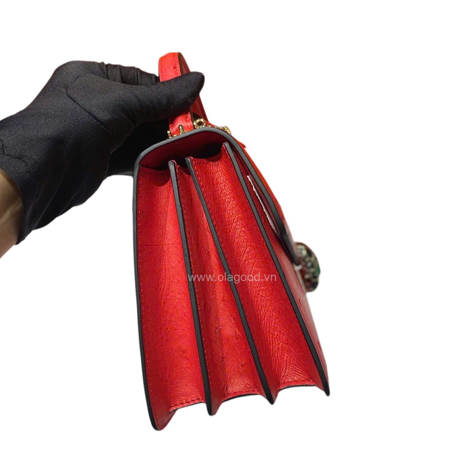 Túi xách nữ đà điểu - TXNU024D - Hình ảnh 14