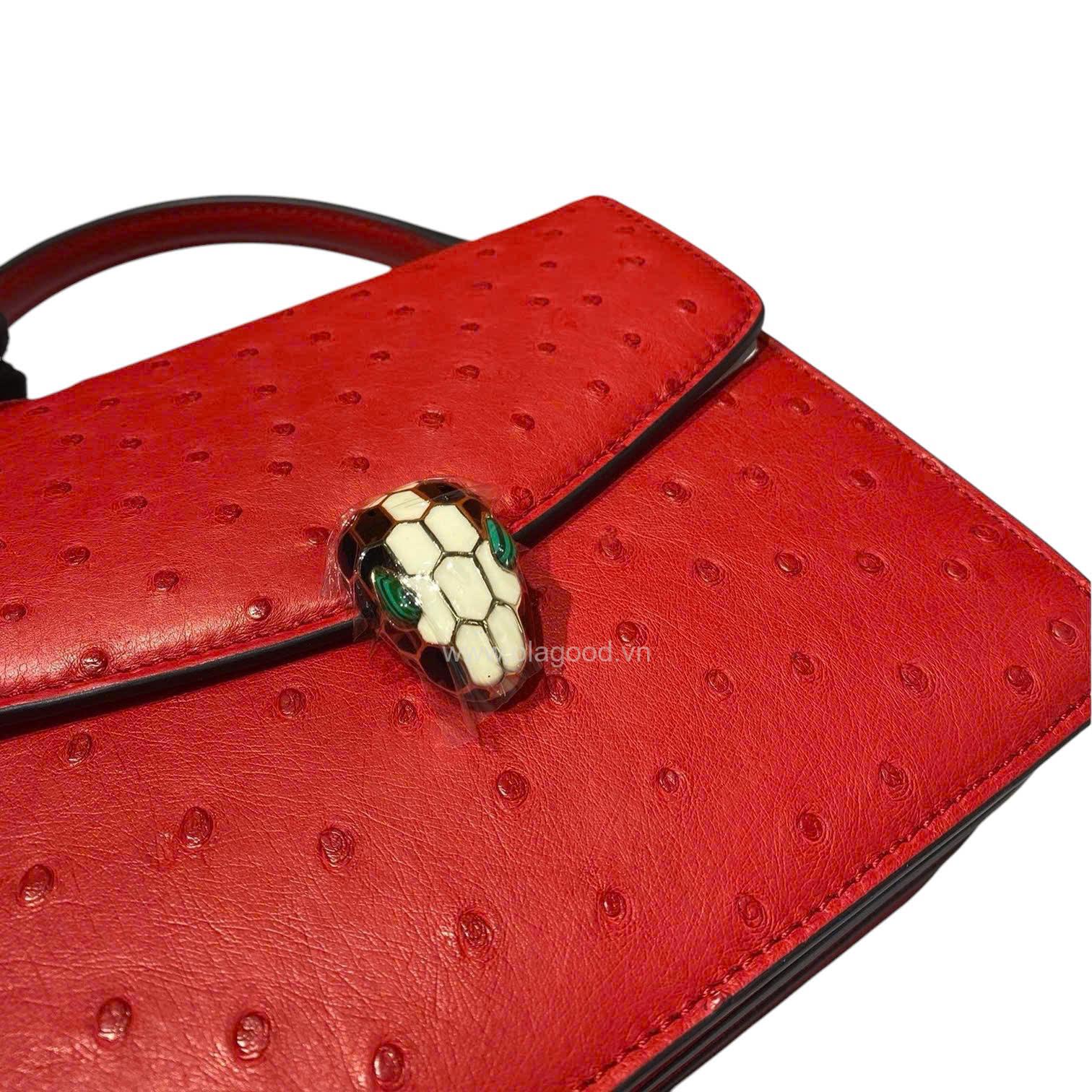 Túi xách nữ đà điểu - TXNU024D - Hình ảnh 15