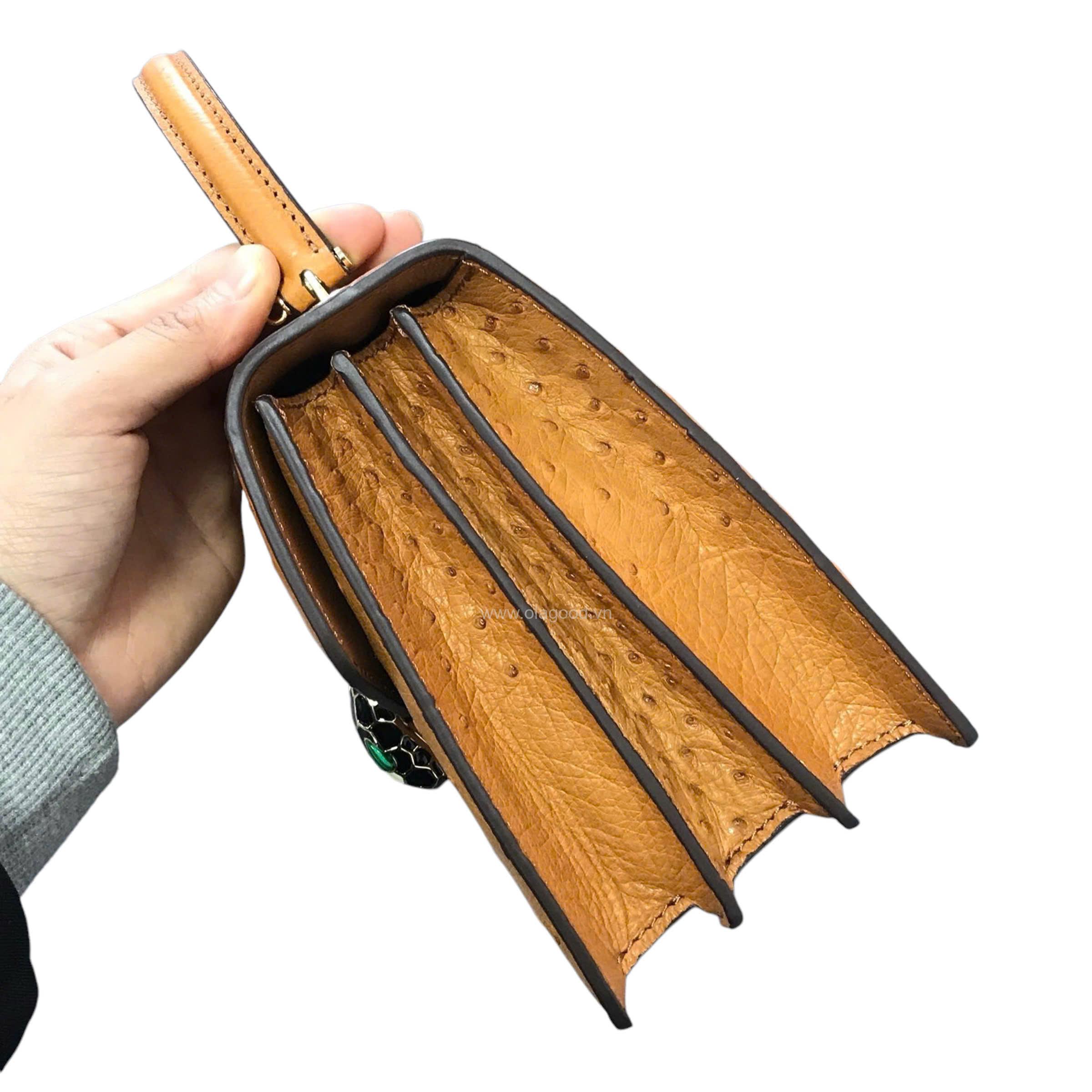 Túi xách nữ đà điểu - TXNU024D - Hình ảnh 18