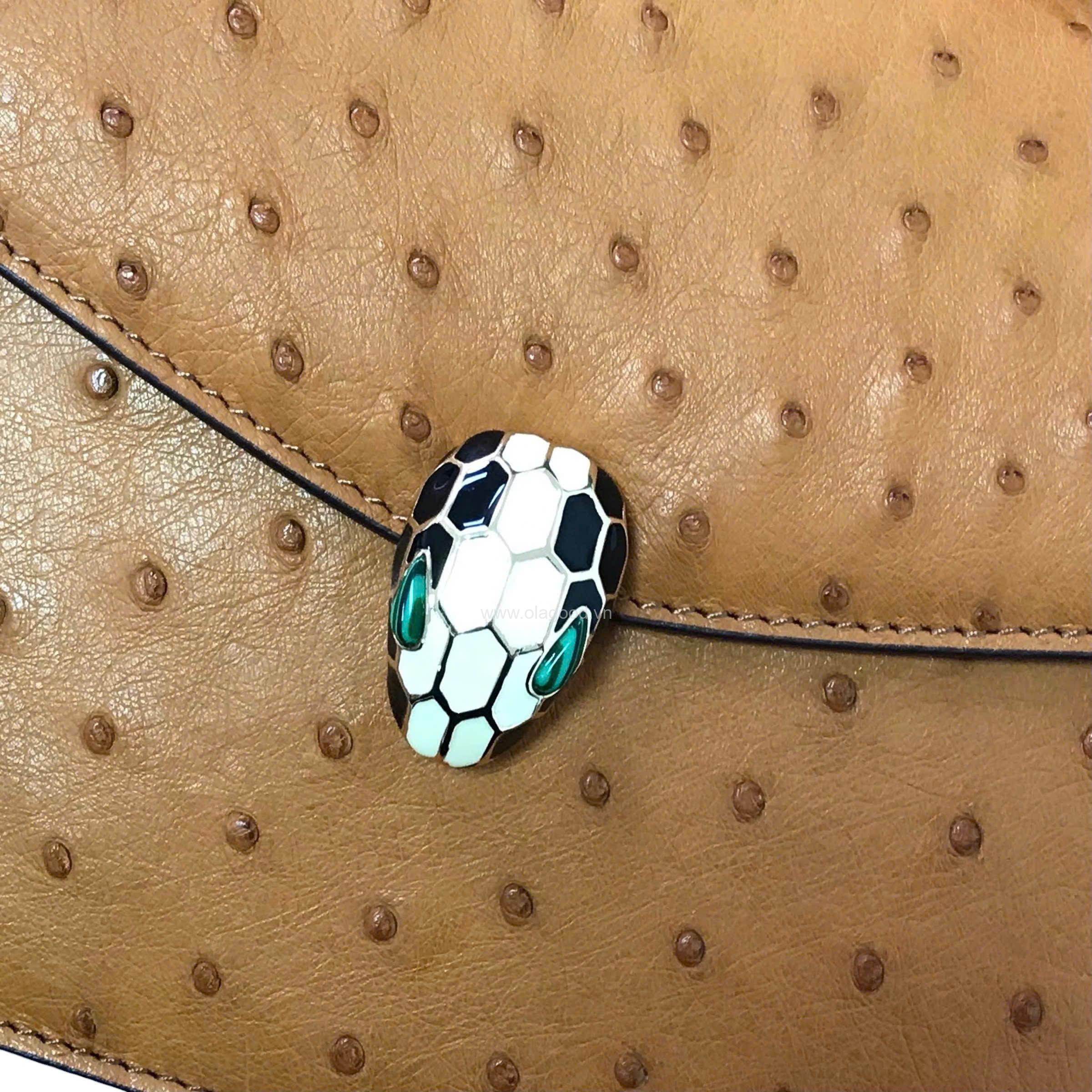 Túi xách nữ đà điểu - TXNU024D - Hình ảnh 20