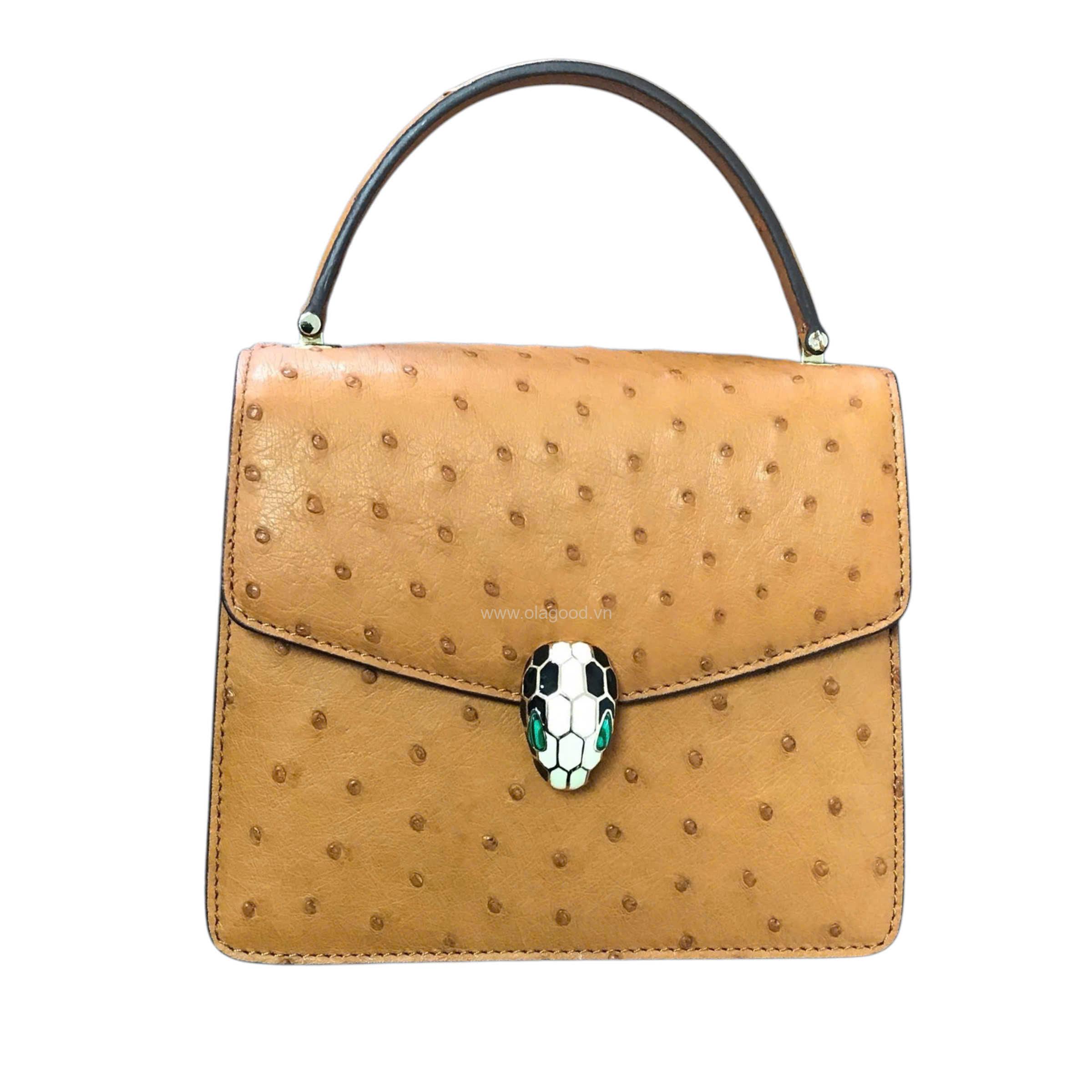 Túi xách nữ đà điểu - TXNU024D - Hình ảnh 3