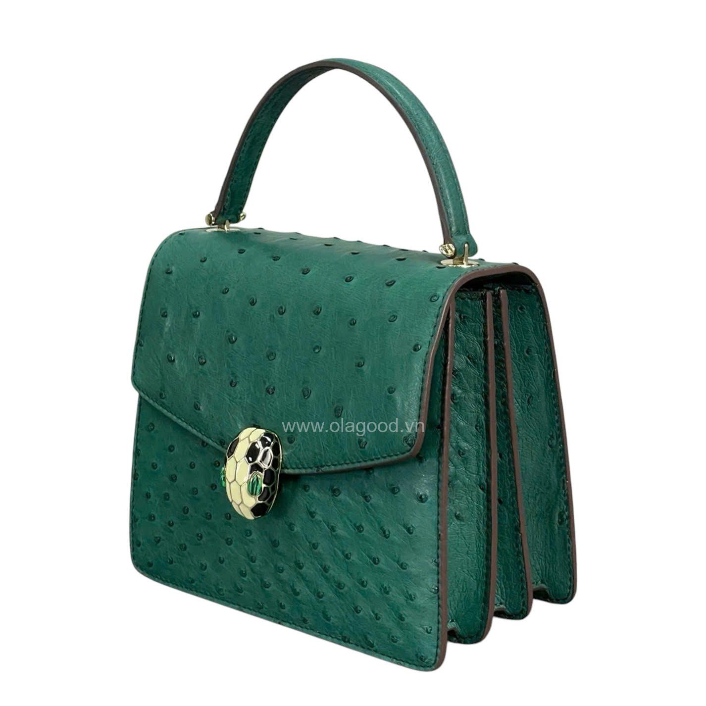 Túi xách nữ đà điểu - TXNU024D - Hình ảnh 21