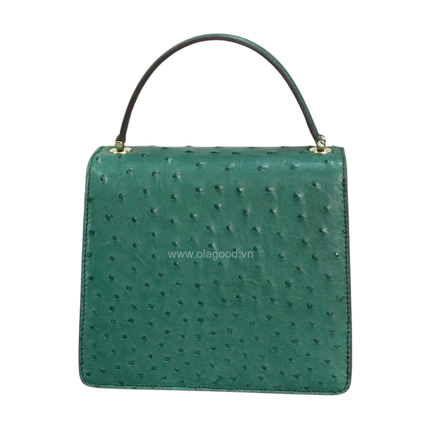 Túi xách nữ đà điểu - TXNU024D - Hình ảnh 22