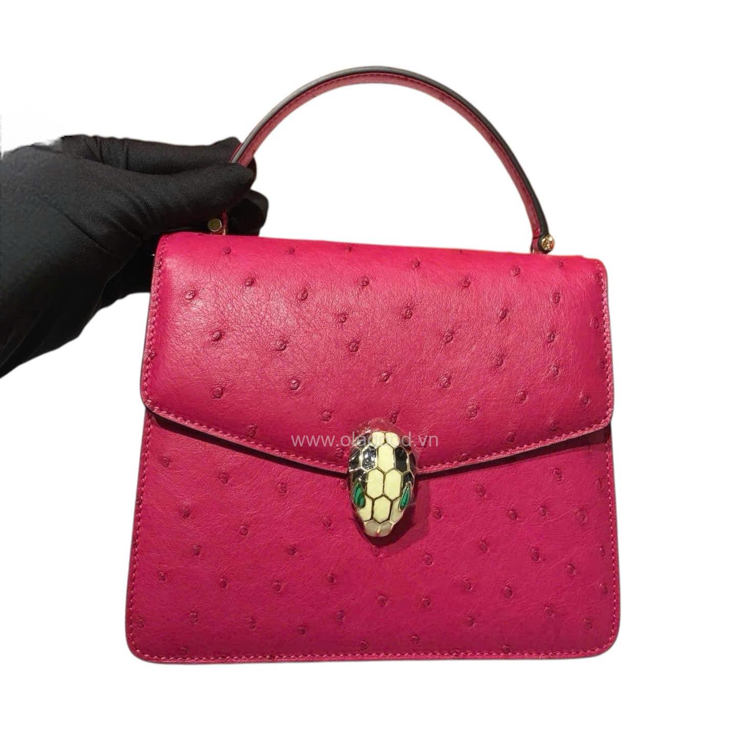 Túi xách nữ đà điểu - TXNU024D - Hình ảnh 4