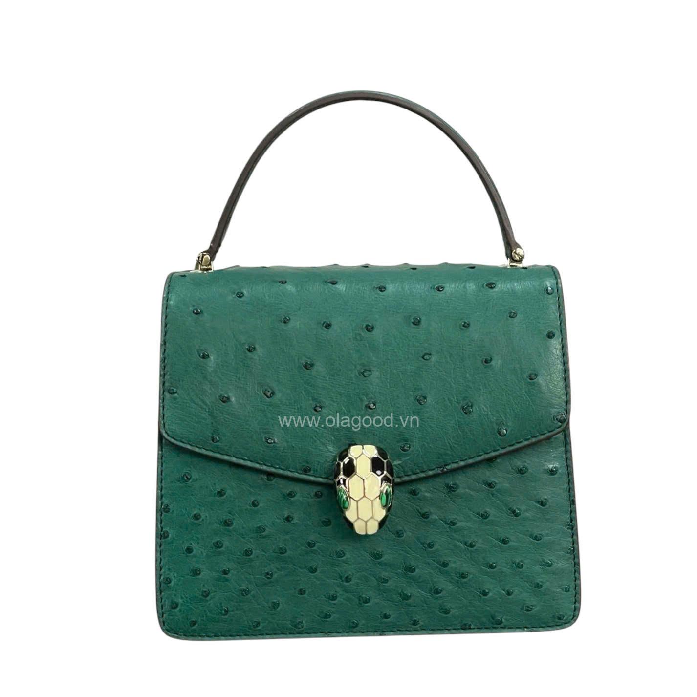 Túi xách nữ đà điểu - TXNU024D - Hình ảnh 5