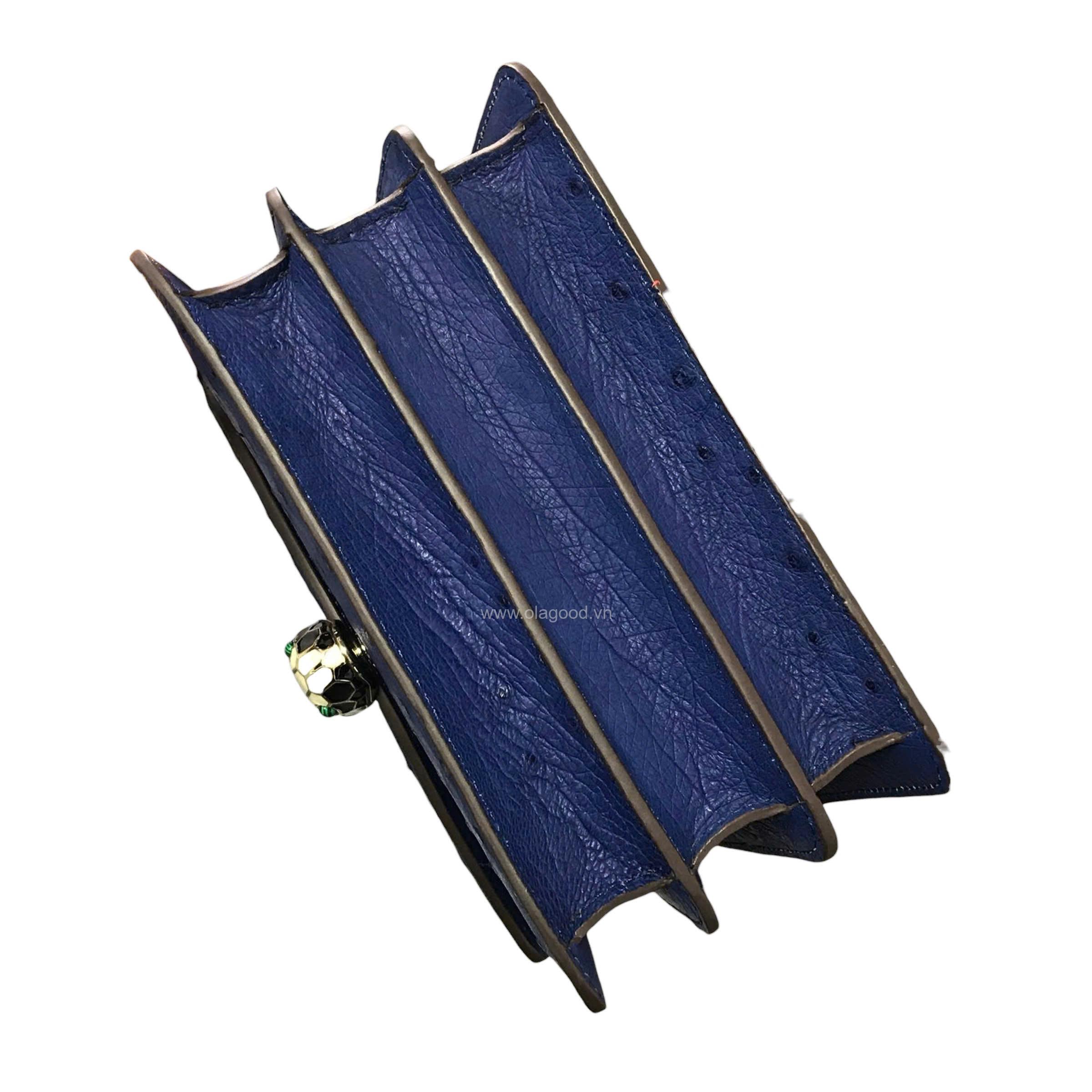 Túi xách nữ đà điểu - TXNU024D - Hình ảnh 9