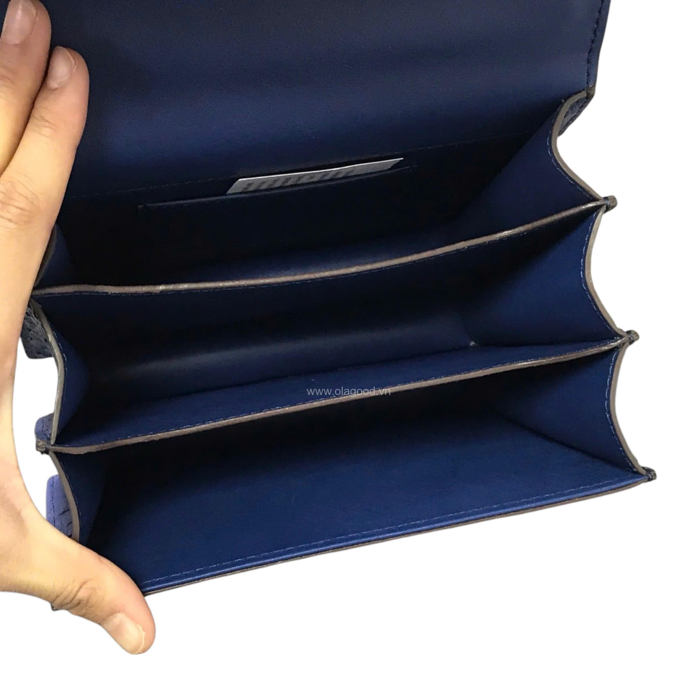 Túi xách nữ đà điểu - TXNU024D - Hình ảnh 10