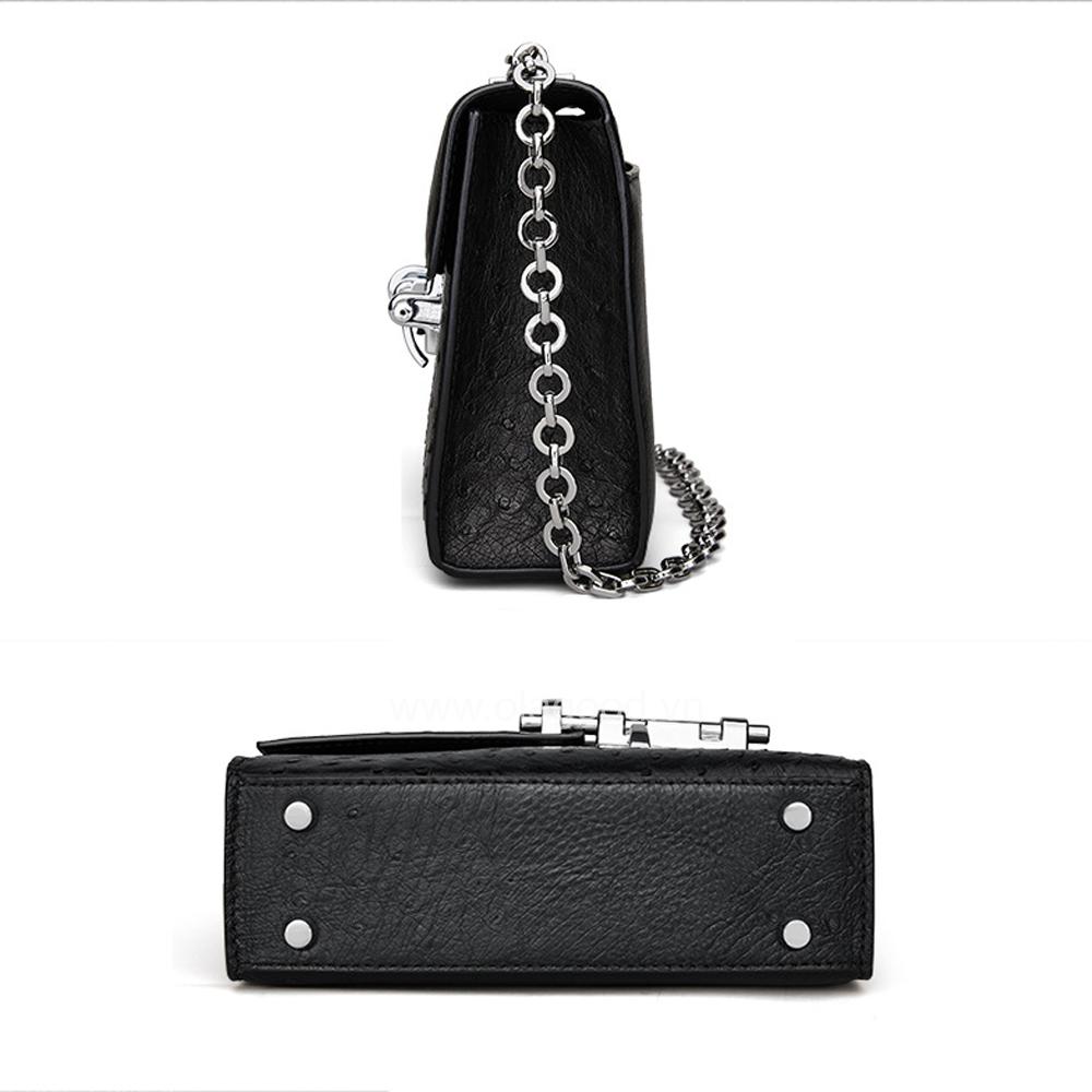 Túi xách nữ đà điểu chính hãng - TXNU027D - Hình ảnh 9