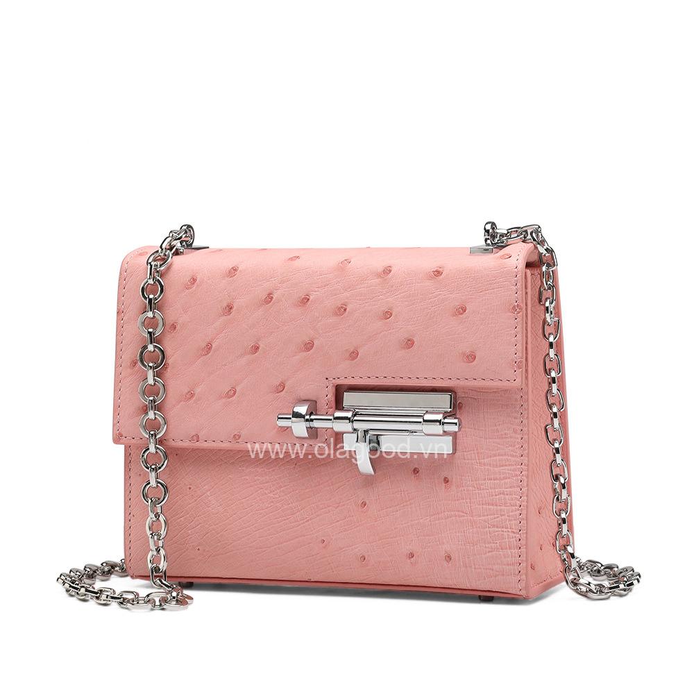 Túi xách nữ đà điểu chính hãng - TXNU027D - Hình ảnh 3