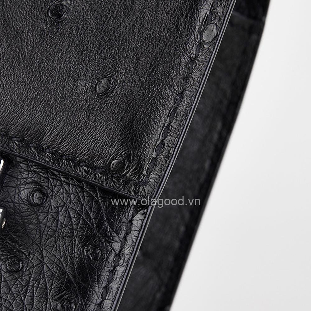 Túi xách nữ đà điểu chính hãng - TXNU027D - Hình ảnh 14